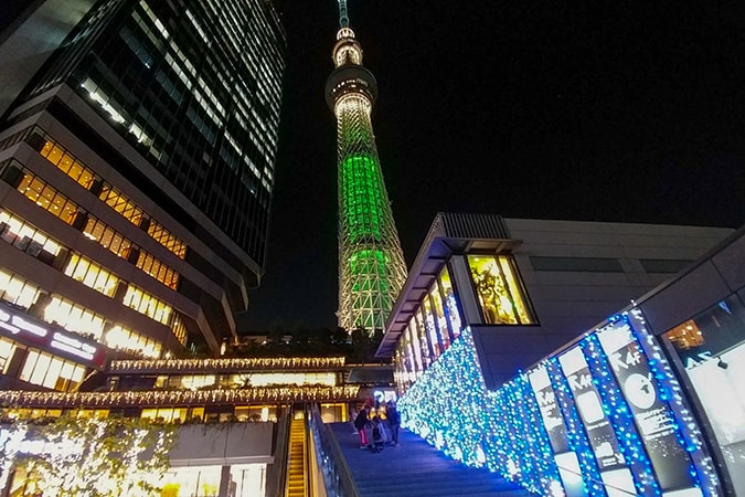 東京スカイツリータウン のイルミネーション17の見どころナビ 東京ルッチ