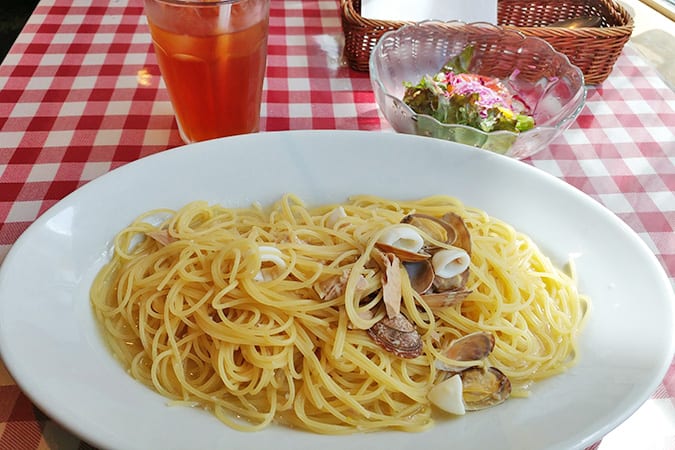 「ギオットーネ」のスパゲッティ