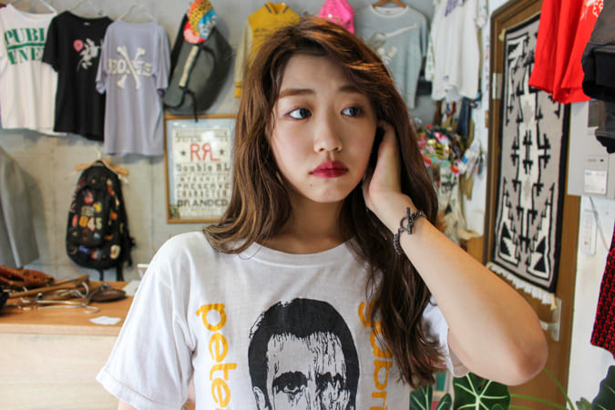 碓井玲菜の古着屋さん巡りvol 30 Drop 東京ルッチ