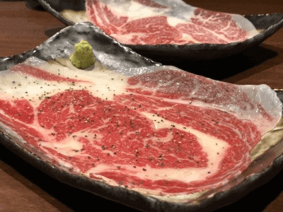「富士喜商店」の炙り肉