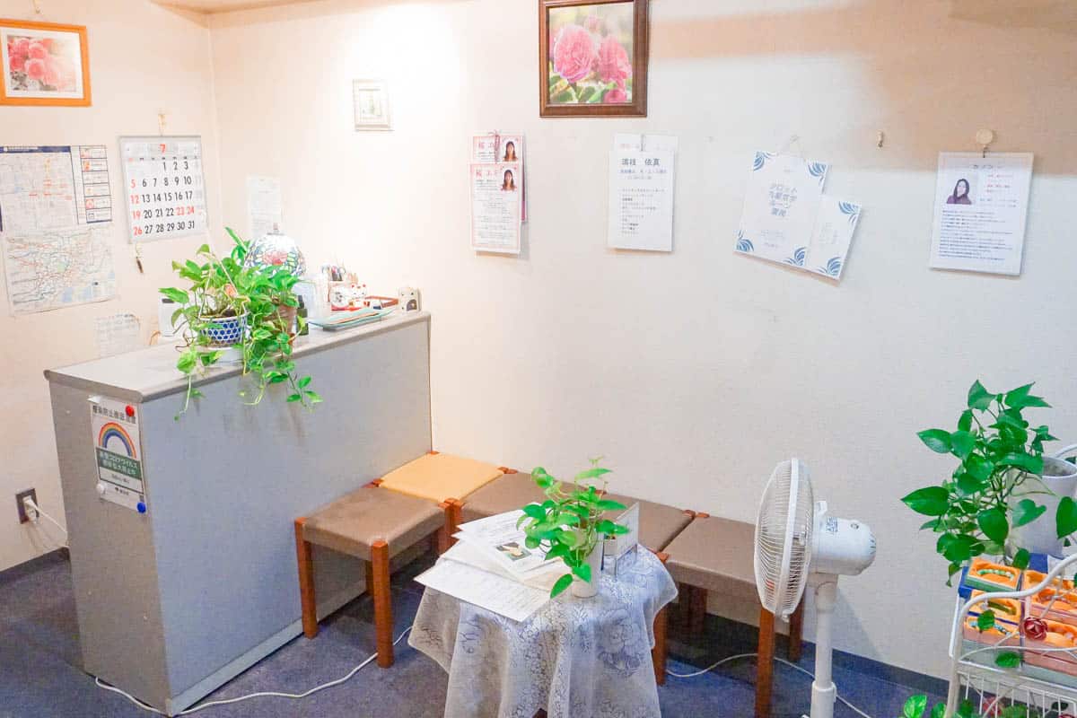 占い優占銀座店の内観