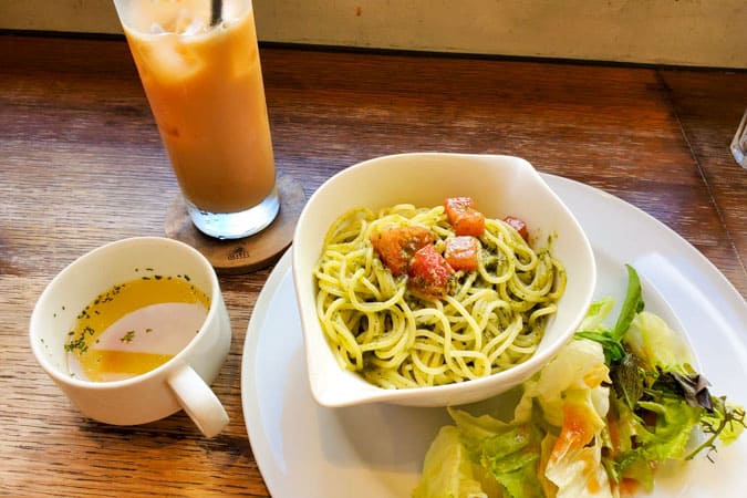 「cafe pause」本日の生パスタ