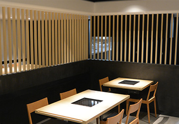 「蟻月 池袋東武店」内観