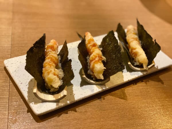 魚炉魚炉 川崎総本店の「エビ天巻」
