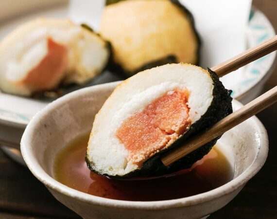 山芋の多い料理店川崎の「明太とろろいそべ揚げ」