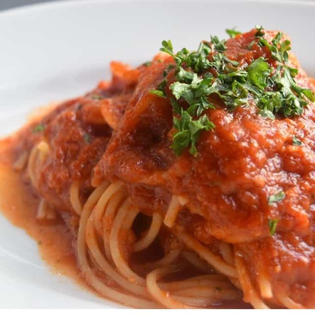 レッドペッパーの本日のパスタ